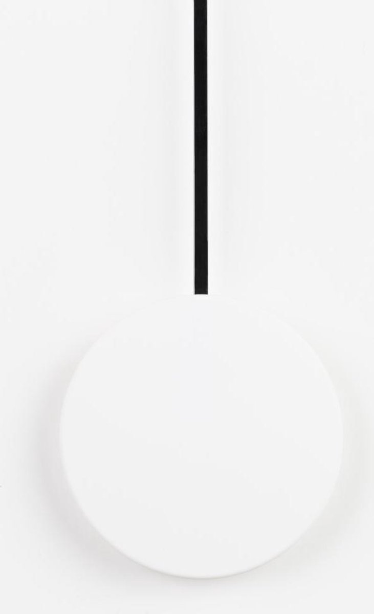 Zuiver Minimal Wandklok Ø 30 cm - - Wit