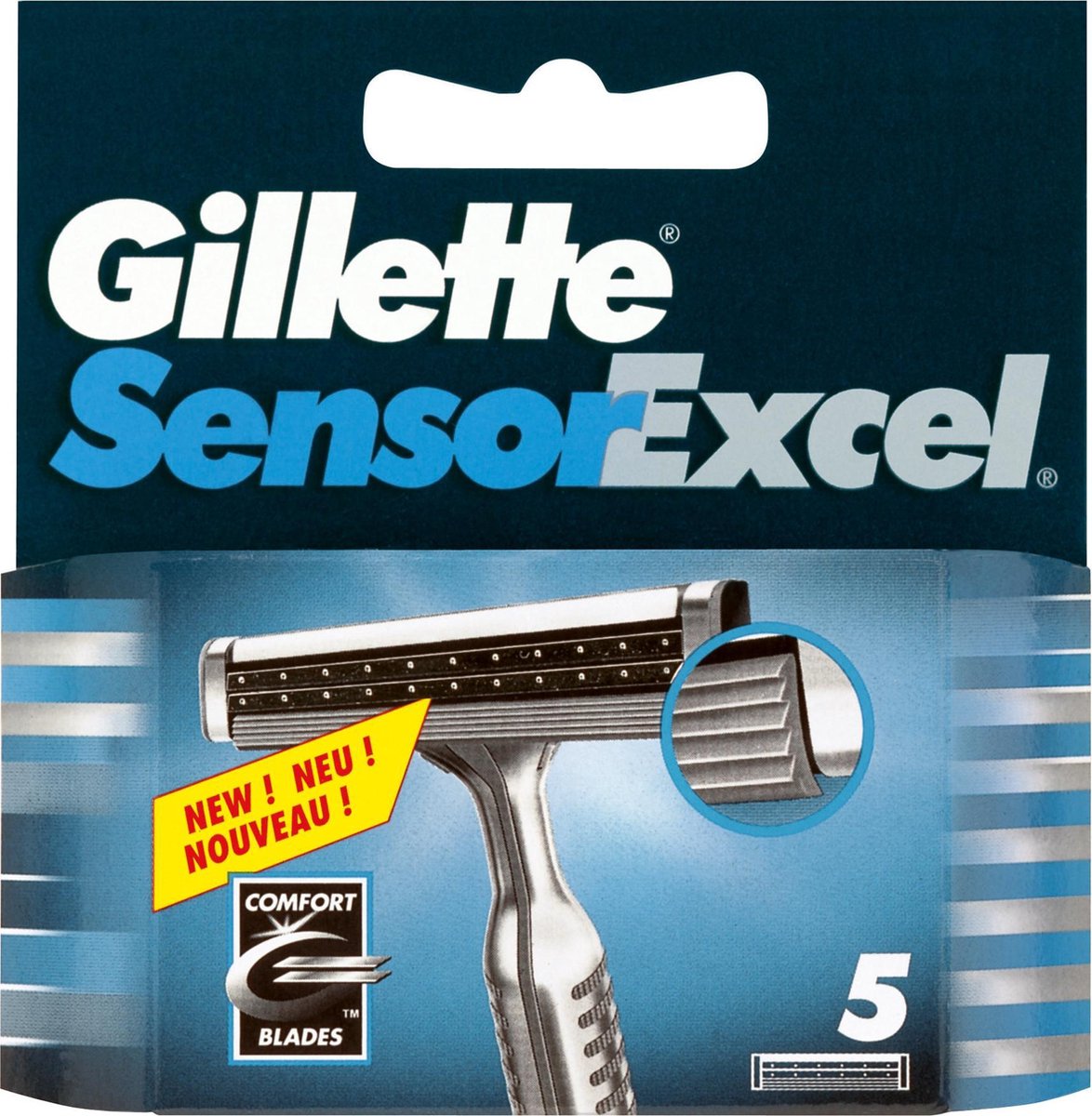 Gillette 5 mesjes Sensor Excel Scheermesjes