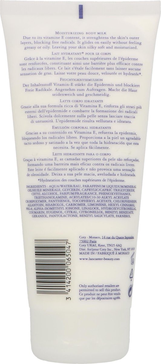 Lancaster Eau De Body Milk 200ml