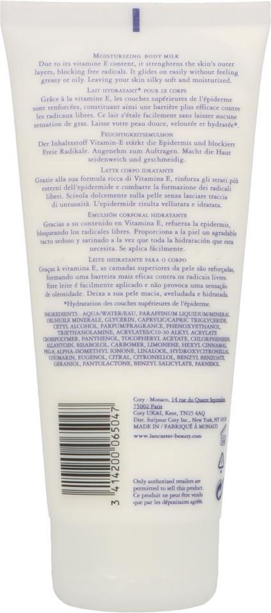 Lancaster Eau De Body Milk 200ml