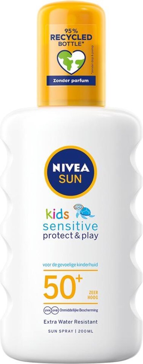 Nivea Sun Kids Pure en Sensitive Spray Factorspf50