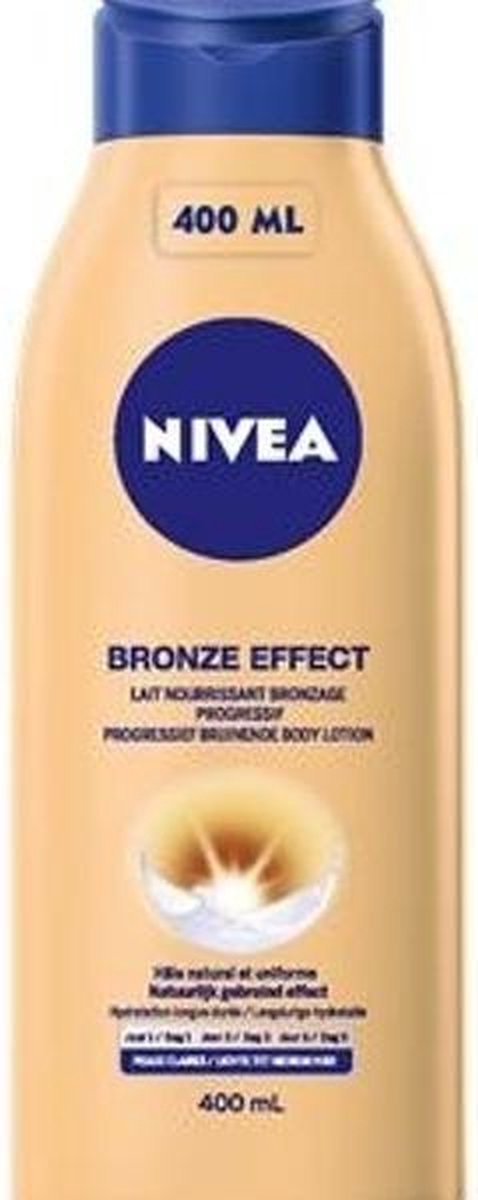Nivea Bodylotion Bronze Effect Progressiefende Lichte Tot Medium Huid - Bruin
