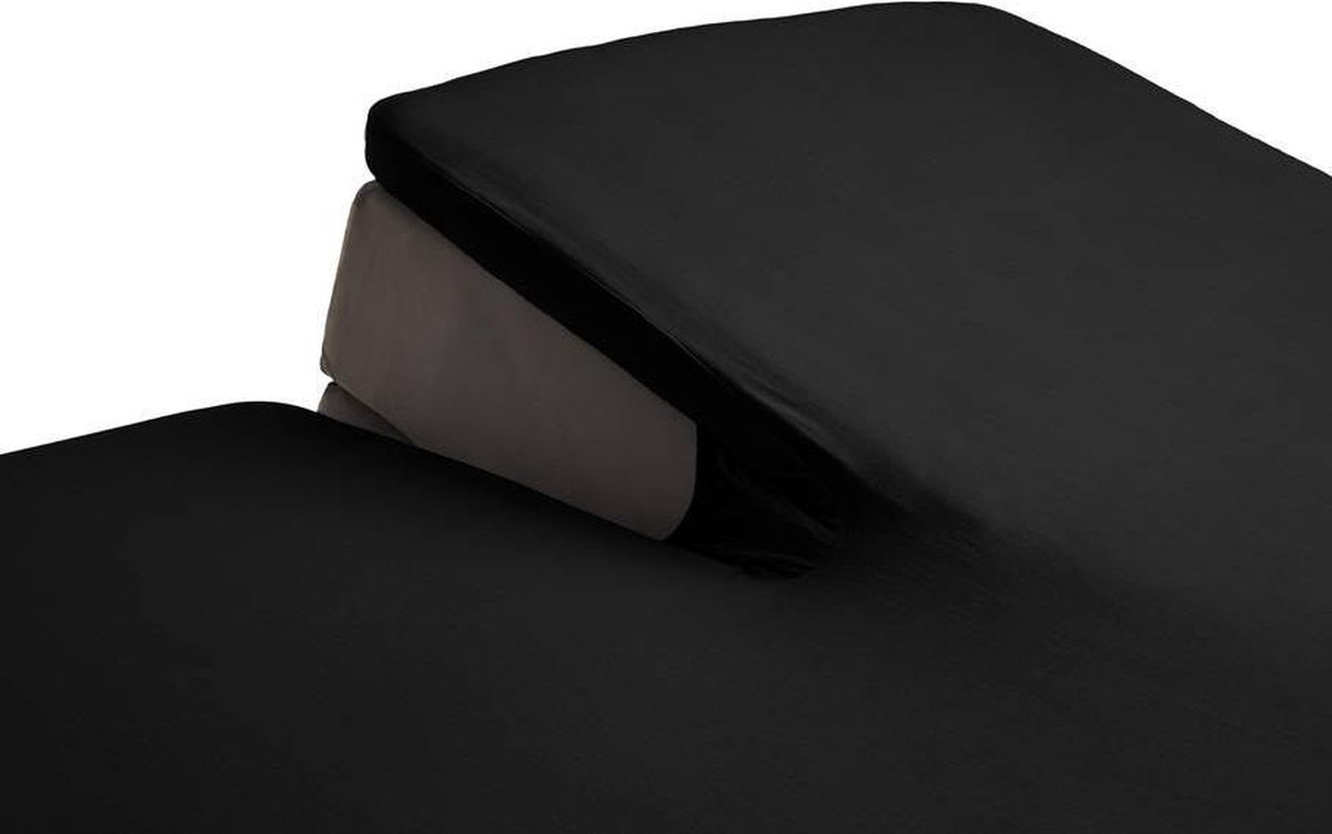 Beddinghouse Jersey Split Hoeslaken 200 x 220 cm - Grijs