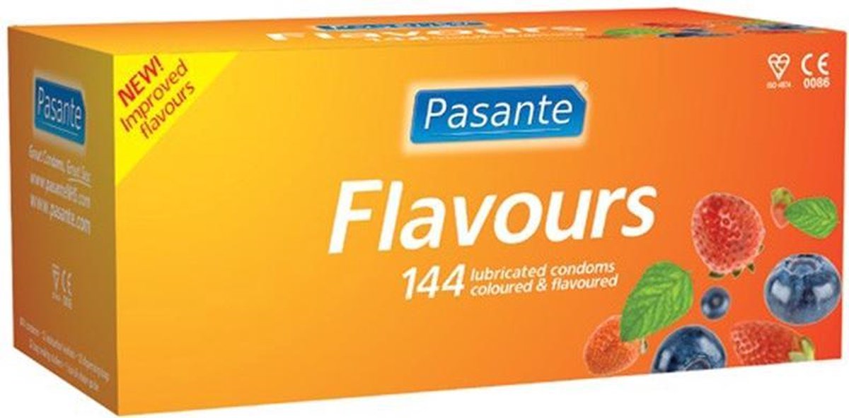 Pasante Flavours Condooms 144 Stuks