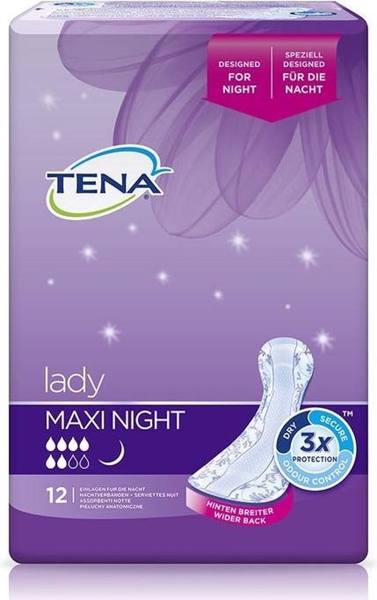 Tena Lady Maxi Night 12stuks