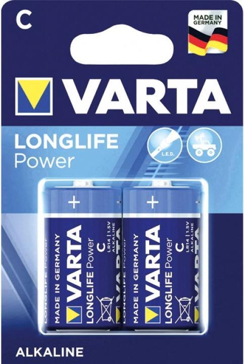 Varta Batterijen Alkaline Energy Lr 14c