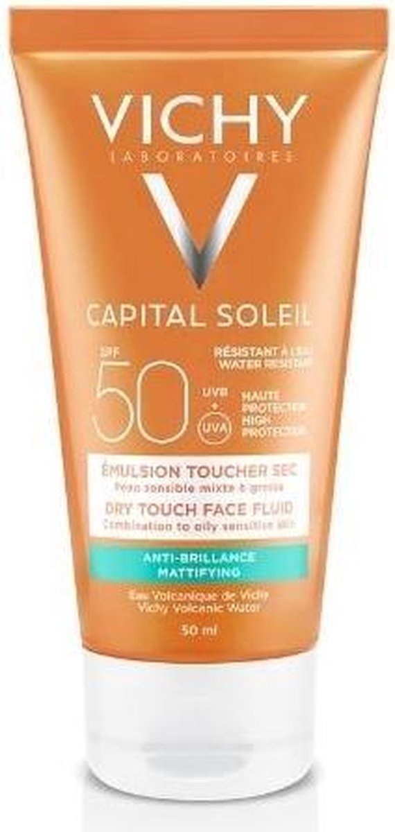 Vichy Ideal Soleil Dry Touch Gezichtsemulsie Factorspf50