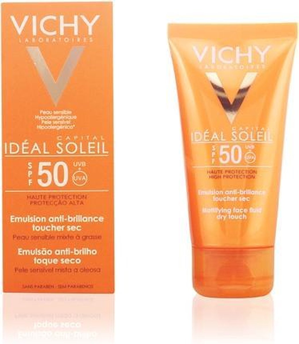 Vichy Ideal Soleil Dry Touch Gezichtsemulsie Factorspf50