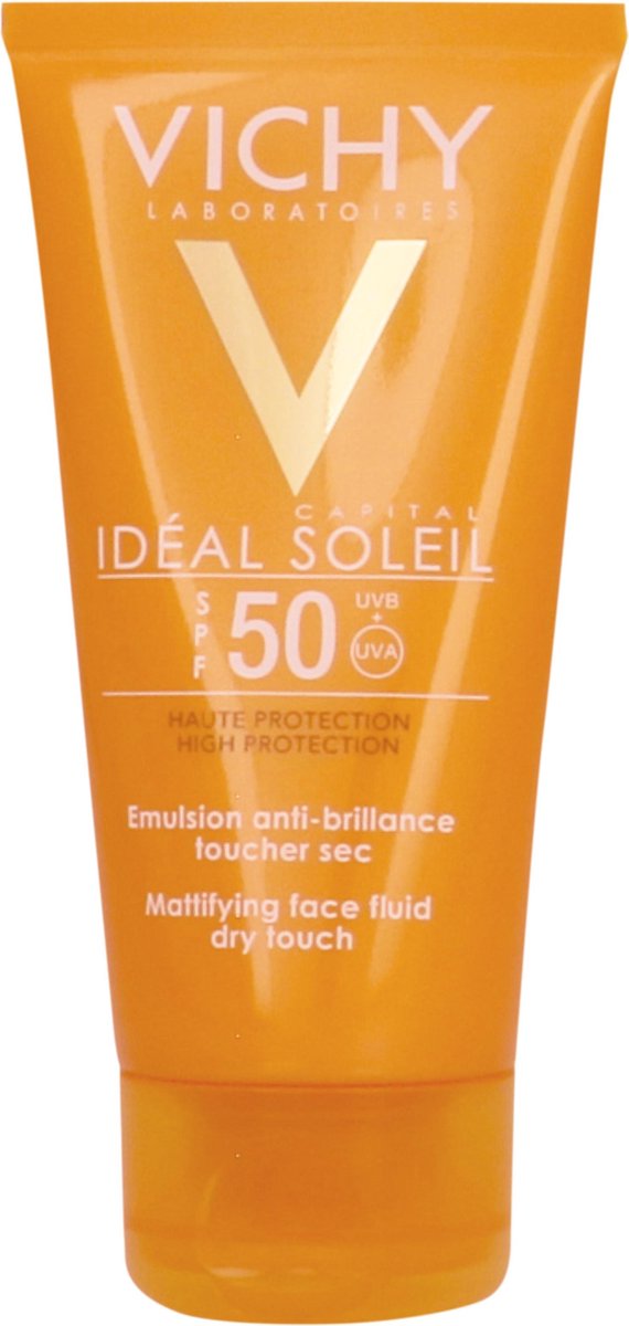 Vichy Ideal Soleil Dry Touch Gezichtsemulsie Factorspf50