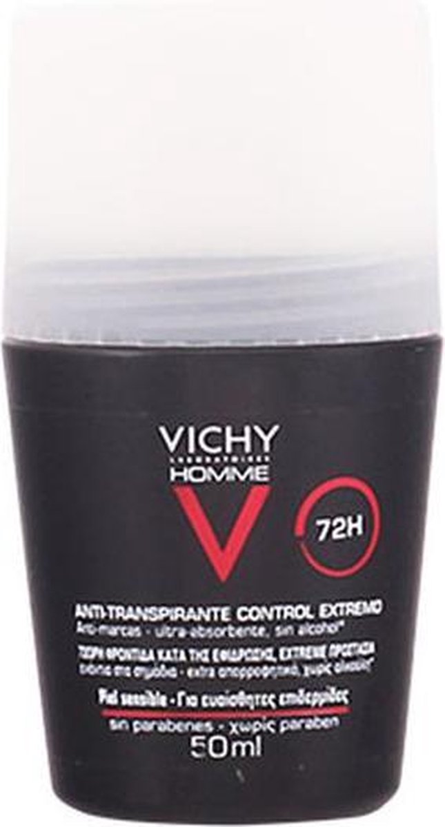 Vichy Homme Deodorant Roller 72 Uur 50ml