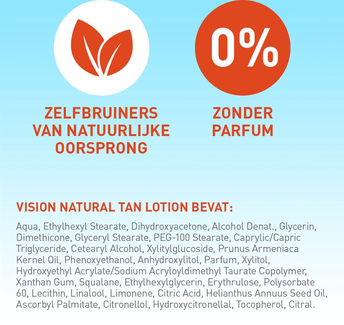 Vision All Year Natural Tan Zonder Zon - Bruin