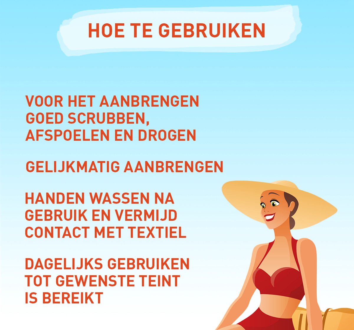 Vision All Year Natural Tan Zonder Zon - Bruin