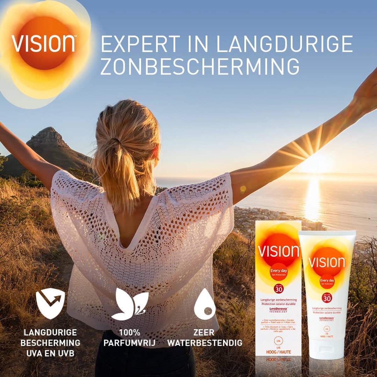 Vision All Year Natural Tan Zonder Zon - Bruin