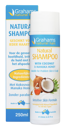 Grahams Shampoo Met Honing Extract 250ml