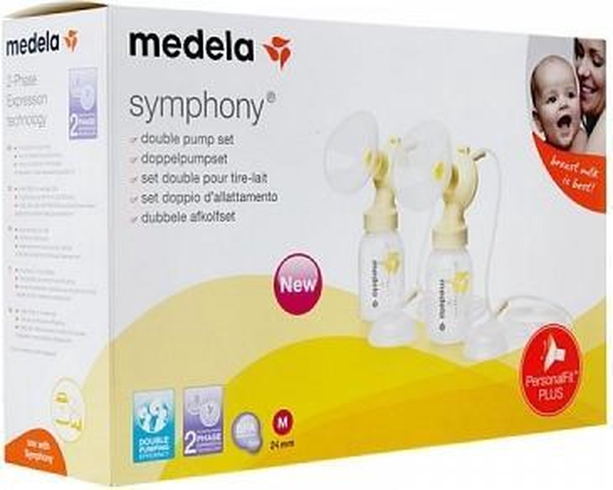 Medela Symphony Dubbele Afkolfset - Maat M 24mm Set