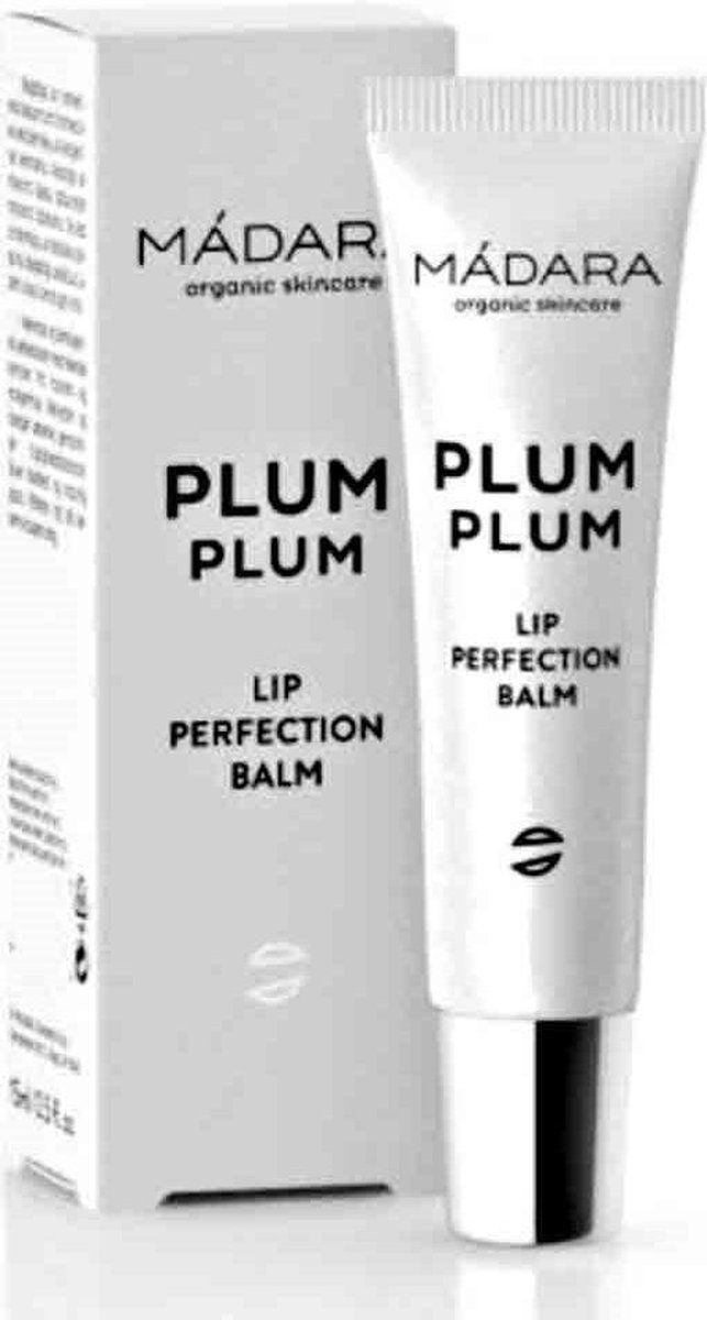 MÁDARA PLUM PLUM perfection Lippenbalsem 15ml - Silver