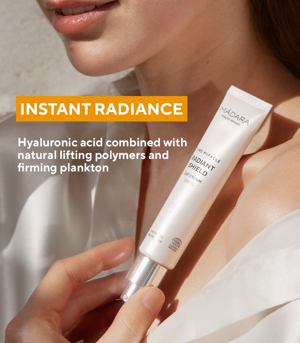 MÁDARA TIME MIRACLE Ultimate facelift dag crème SPF15 Zonbescherming 40ml