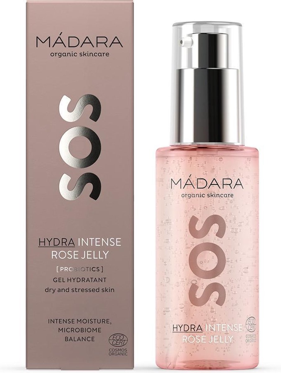 MÁDARA SOS HYDRA Intense rose Bodygel 75ml