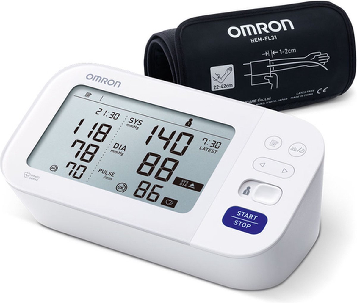 Omron Bloeddruk Meter M6 Comfort (2014) - 299 mm HG