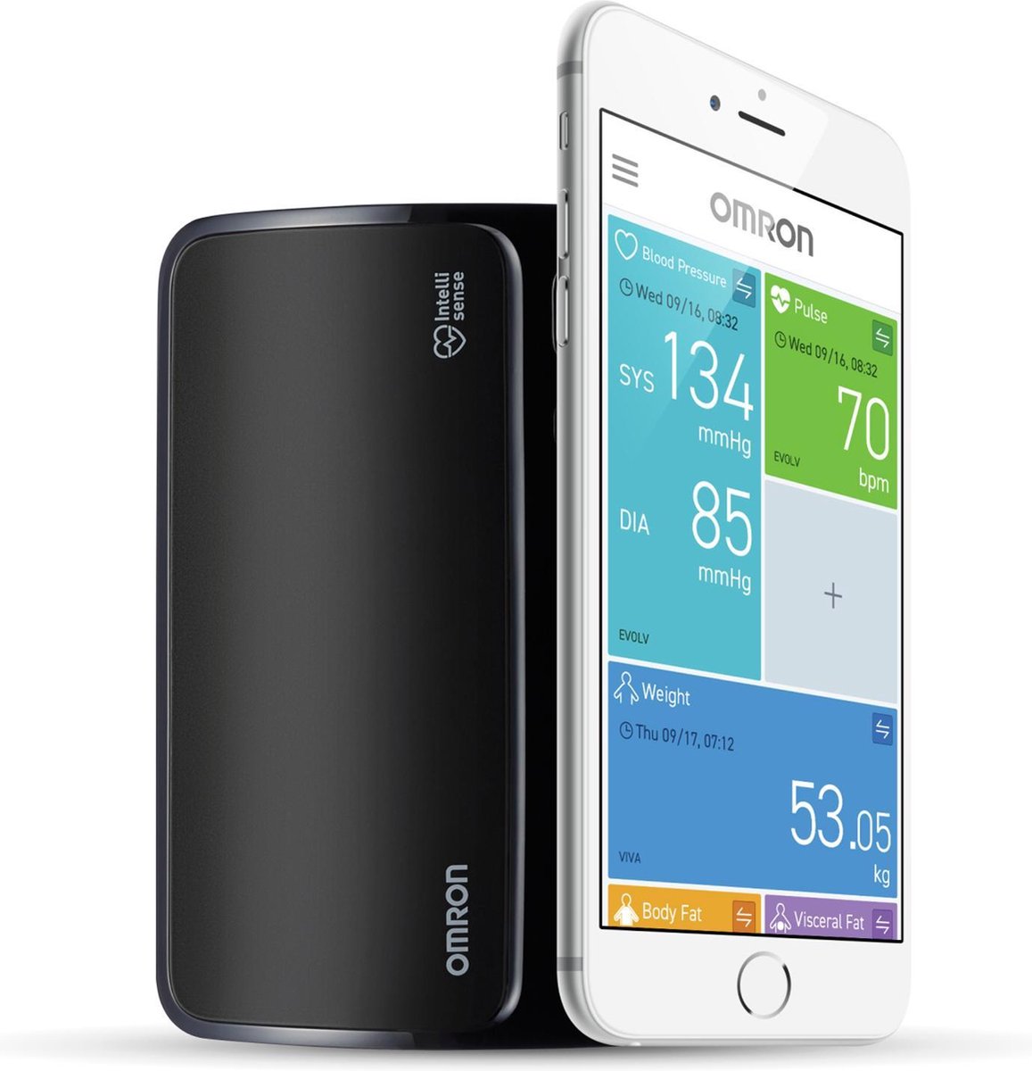 Omron EVOLV - Zwart