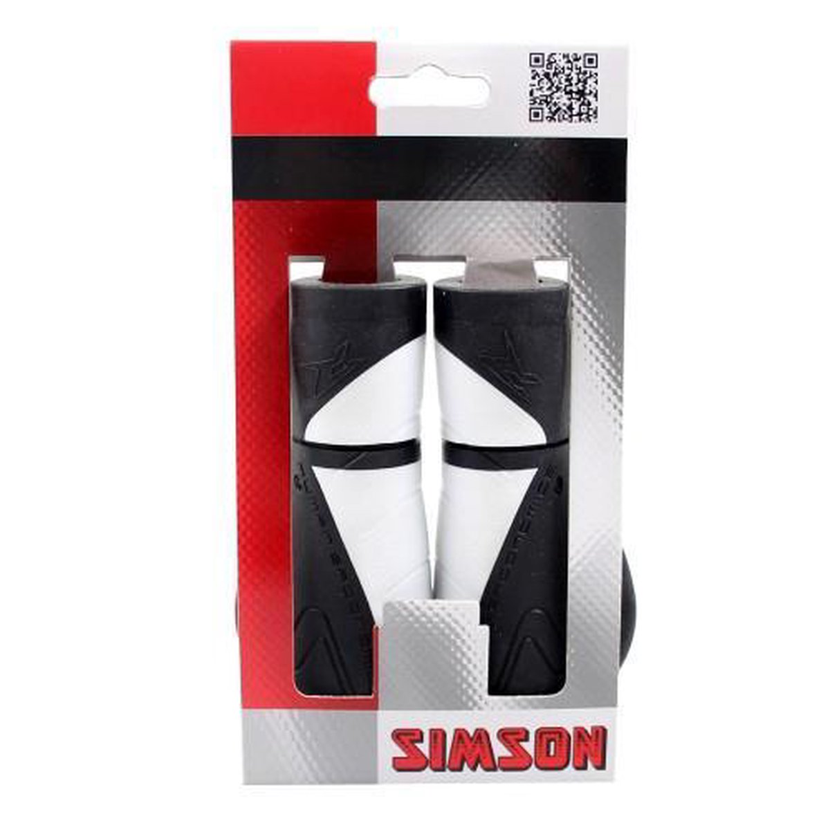 Simson Handvatten Ergonomisch - zwart/wit
