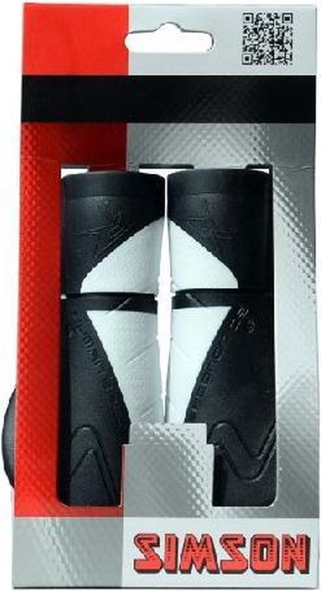 Simson Handvatten Ergonomisch - zwart/wit