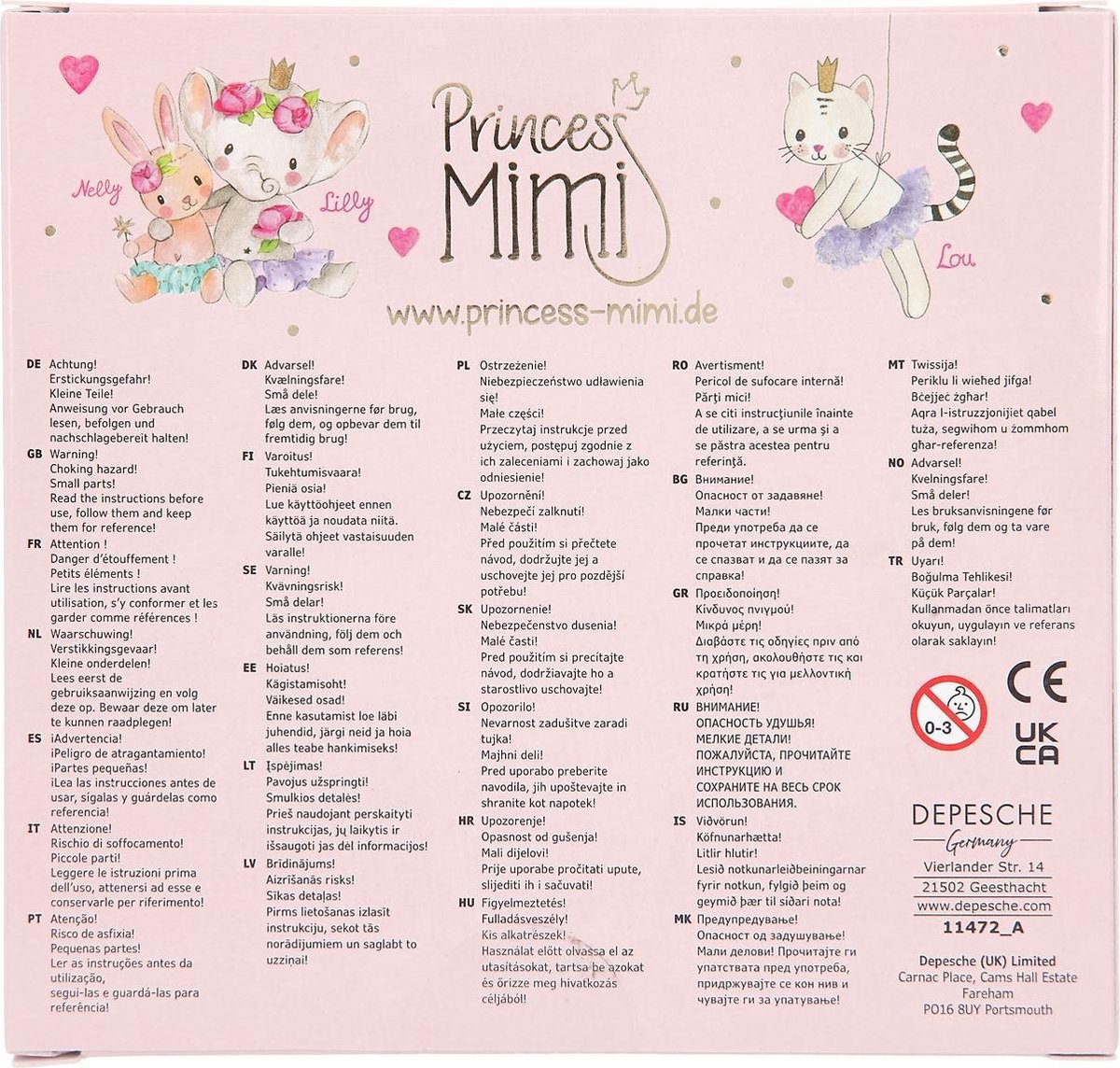 Princess Mimi kralenset voor armbanden meisjes 115 delig