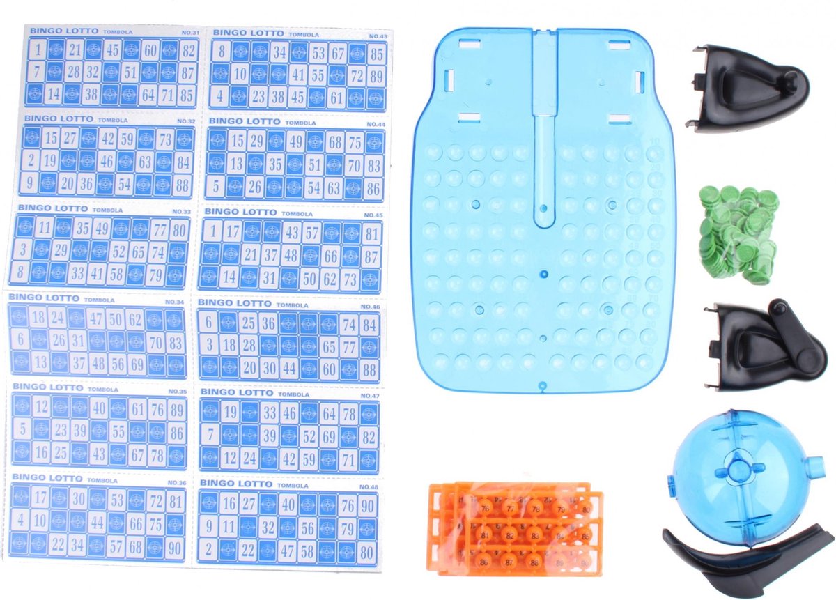 LG-Imports LG Imports bingospel junior 22 cm - Blauw