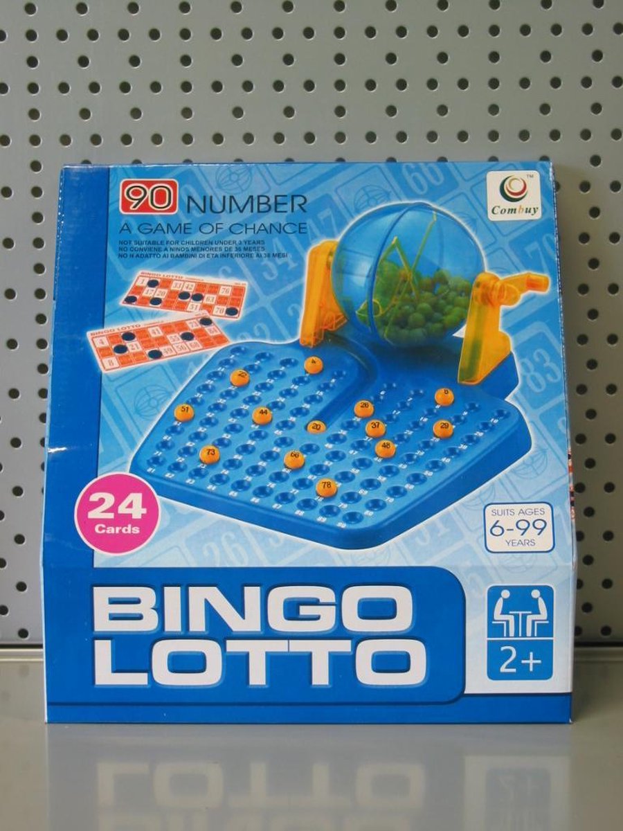 LG-Imports LG Imports bingospel junior 22 cm - Blauw