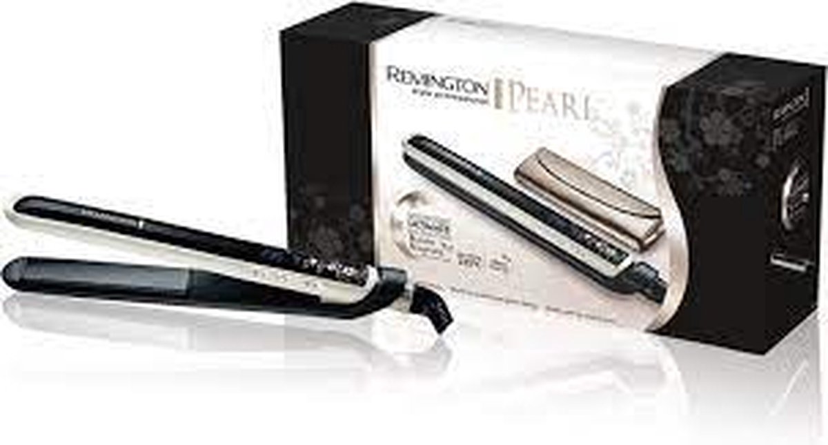Remington Stijltang S9500 Pearl Straightener - Zwart