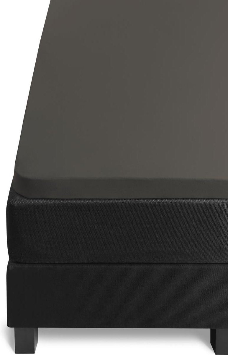Beddinghouse Jersey Topper Hoeslaken 180 x 220 cm - Grijs