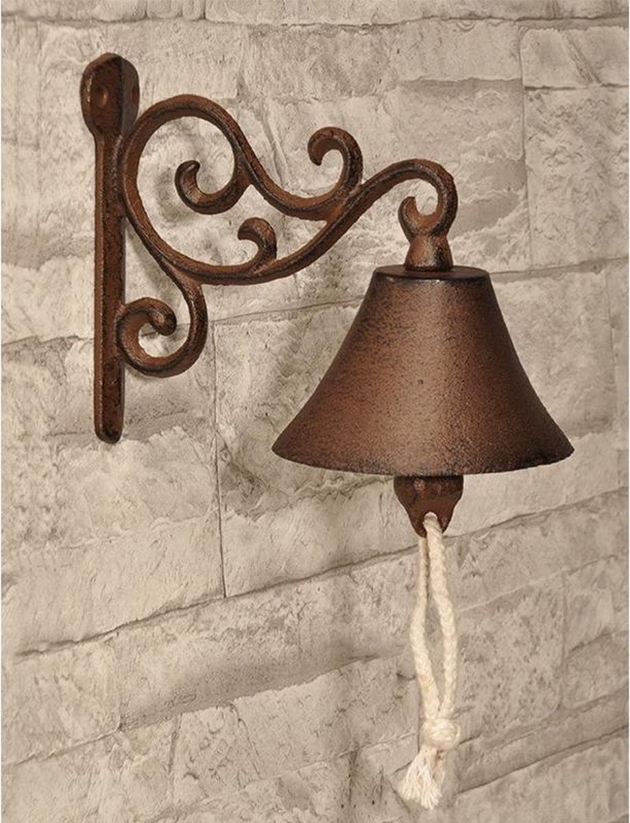 Huismerk Premium Deurbel - 16,5 × 10 × 14 cm - Bruin