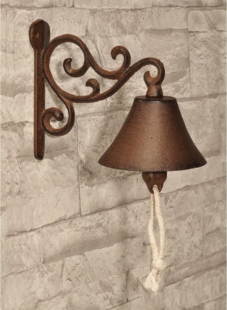 Huismerk Premium Deurbel - 16,5 × 10 × 14 cm - Bruin