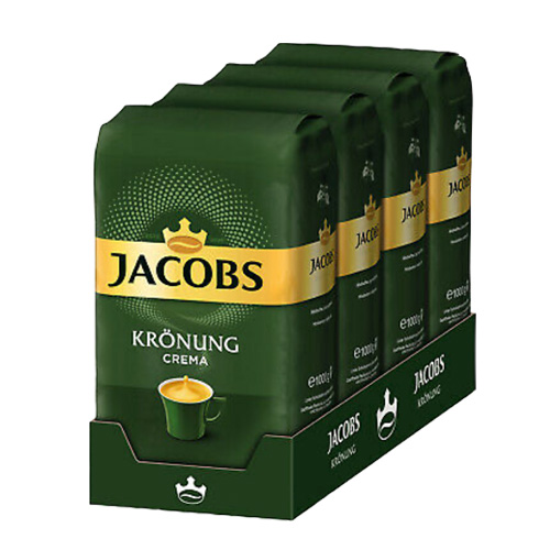 Jacobs - Krönung Crema Bonen - 4x 1kg