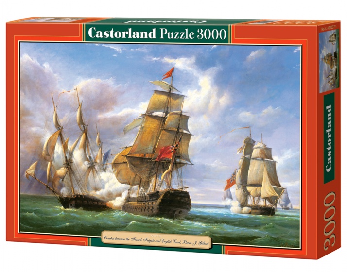 Castorland legpuzzel La Canonniere and The Tremendous 3000 stukjes