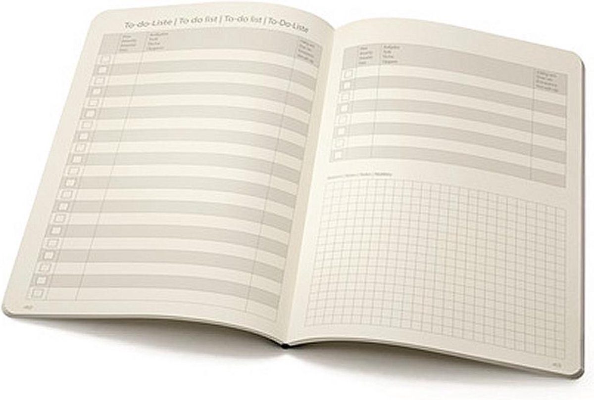 Sigel notitieblok Conceptum A4 to do crème 92 pagina&apos;s - Beige