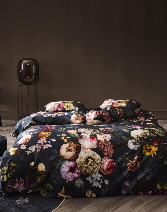 Essenza Fleur Dekbedovertrek 200 x 220 cm - Blauw