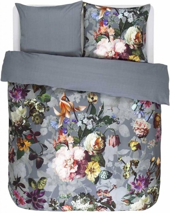 Essenza Fleur Dekbedovertrek 200 x 220 cm - Blauw