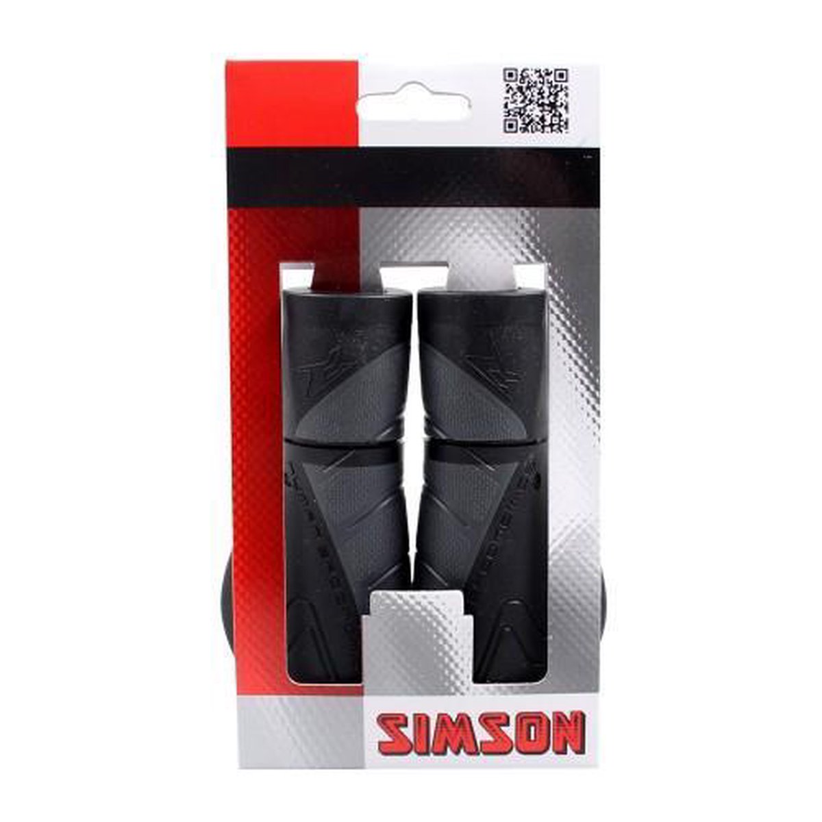 Simson Handvatten Ergonomisch/antraciet - Zwart
