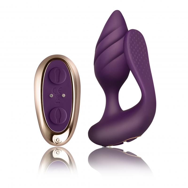 Rocks Off Rocks-Off - Cocktail Koppelvibrator - Burgundy