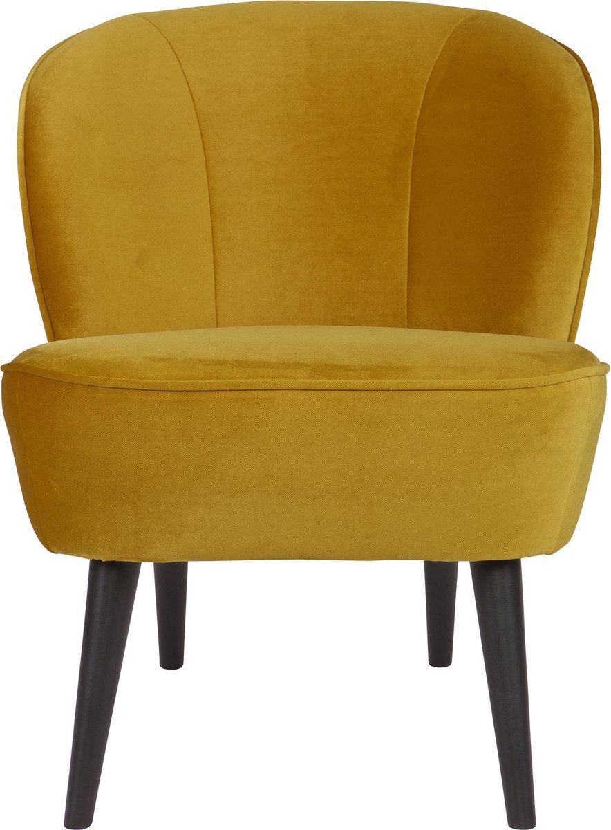 Woood Sara Fauteuil - Geel