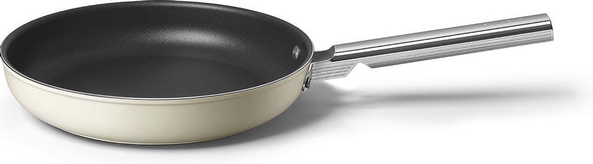 SMEG Koekenpan 28 cm Crème