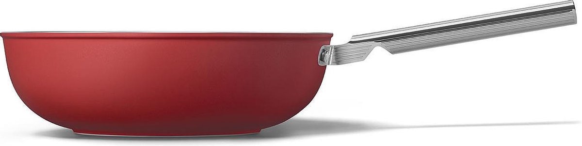 SMEG Wokpan 30 cm - Rood