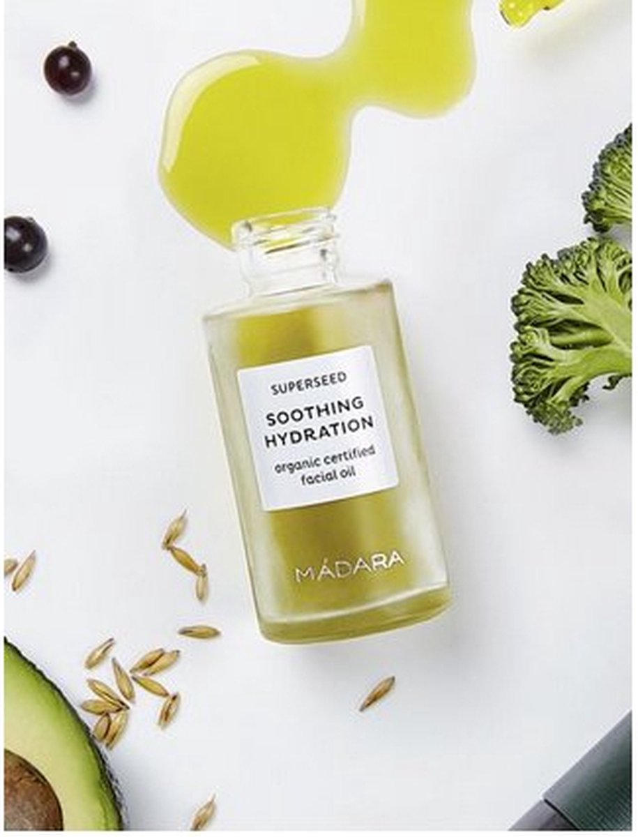 MÁDARA SUPERSEED Soothing Hydration organic certified Gezichtsolie 30ml