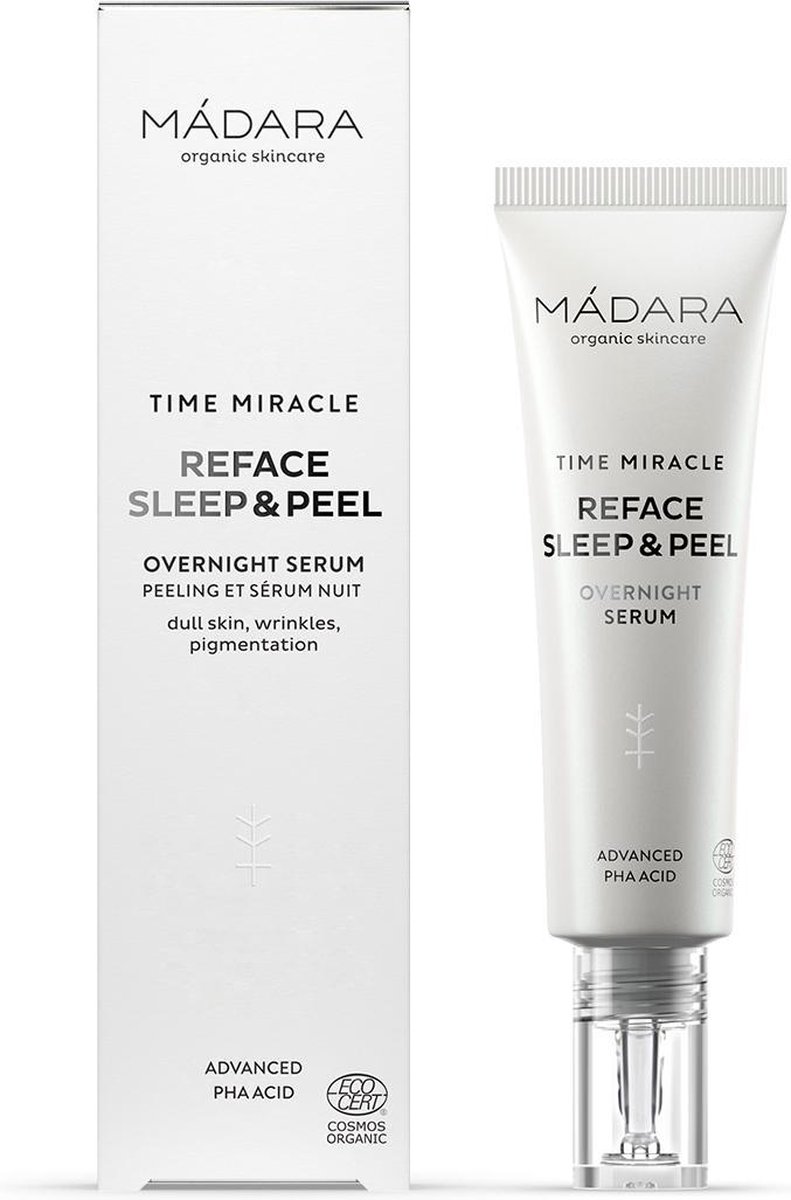 MÁDARA TIME MIRACLE Reface Sleep & Peel Serum 30ml