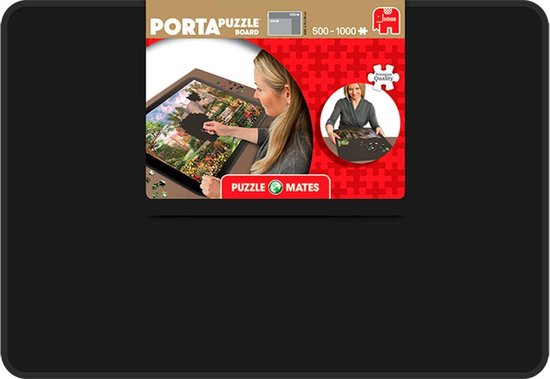 Jumbo Portapuzzle Board 1000 Stukjes 68 X 49 Cm - Zwart