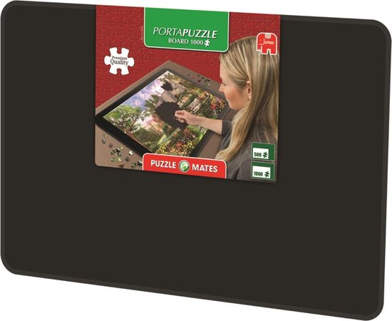 Jumbo Portapuzzle Board 1000 Stukjes 68 X 49 Cm - Zwart