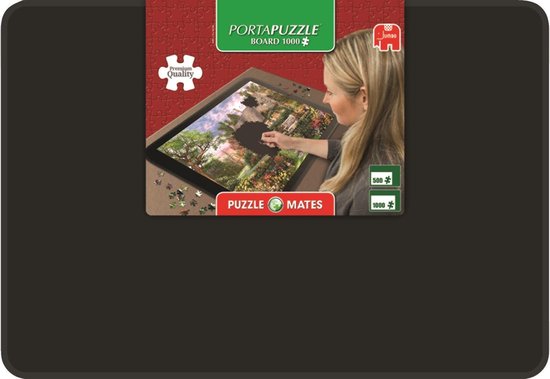 Jumbo Portapuzzle Board 1000 Stukjes 68 X 49 Cm - Zwart