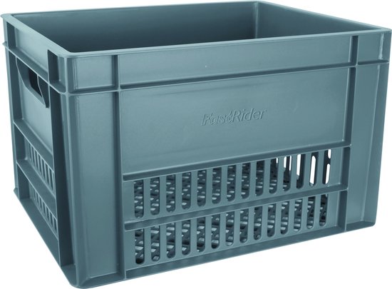 Fastrider Fietskrat Groot 34,5 Liter - Grijs