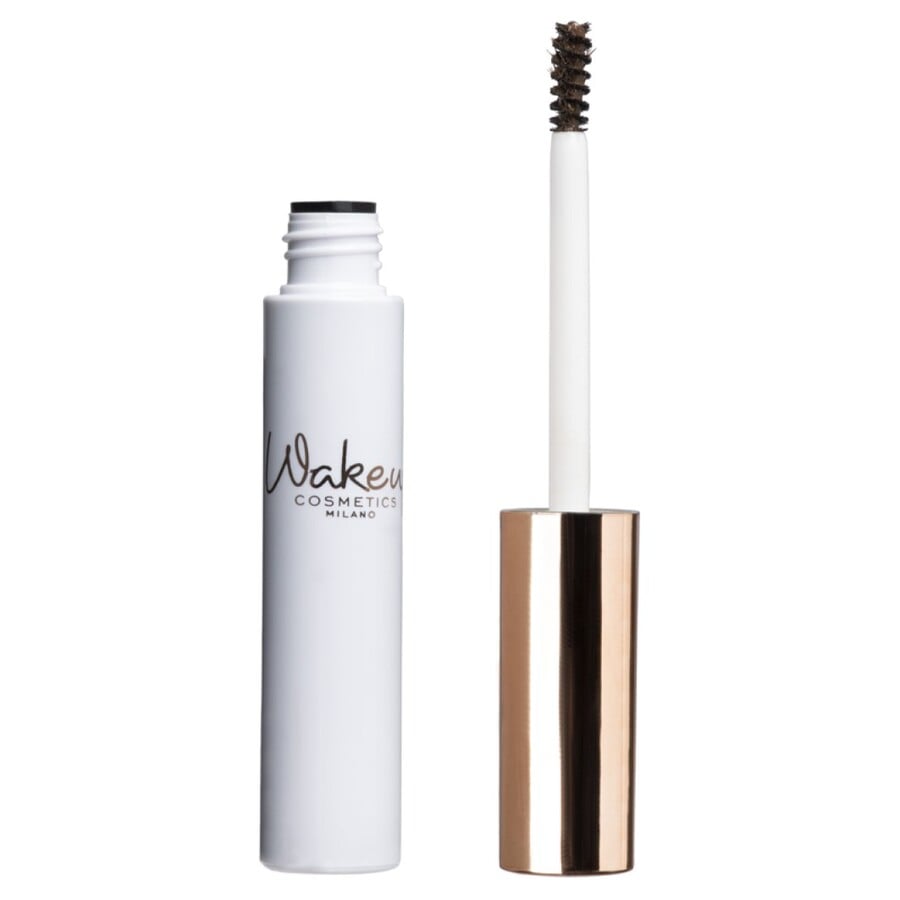 Wakeup Cosmetics 02 Pure brown Eyebrow Mascara Wenkbrauwgel - Bruin